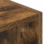 vidaXL Servírovacia skriňa Dymová dub 90 x 30 x 90 cm – Obrázok 5