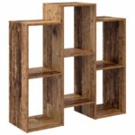 vidaXL Servírovacia skriňa Staré drevo 90 x 30 x 90 cm – Obrázok 2