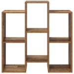 vidaXL Servírovacia skriňa Staré drevo 90 x 30 x 90 cm – Obrázok 5