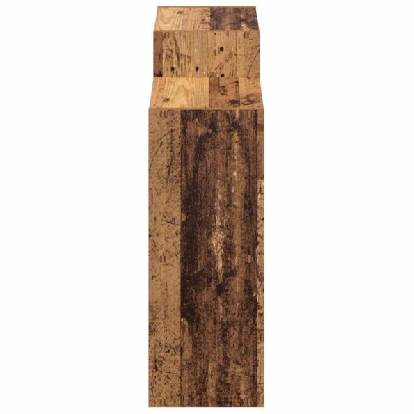 vidaXL Servírovacia skriňa Staré drevo 90 x 30 x 90 cm – Obrázok 6