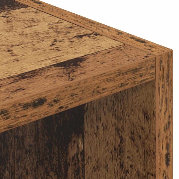 vidaXL Servírovacia skriňa Staré drevo 90 x 30 x 90 cm – Obrázok 7