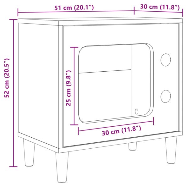 vidaXL Mačka Dom Biela 51 x 30 x 52 cm Kompozitné drevo – Obrázok 11