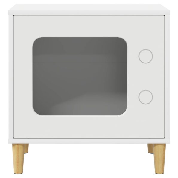 vidaXL Mačka Dom Biela 51 x 30 x 52 cm Kompozitné drevo – Obrázok 5