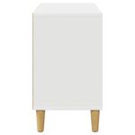 vidaXL Mačka Dom Biela 51 x 30 x 52 cm Kompozitné drevo – Obrázok 6