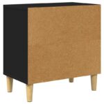 vidaXL Mačka Dom Čierna 51 x 30 x 52 cm Kompozitné drevo – Obrázok 7