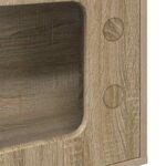 vidaXL Mačka Dom Sonoma 51 x 30 x 52 cm Kompozitné drevo – Obrázok 8