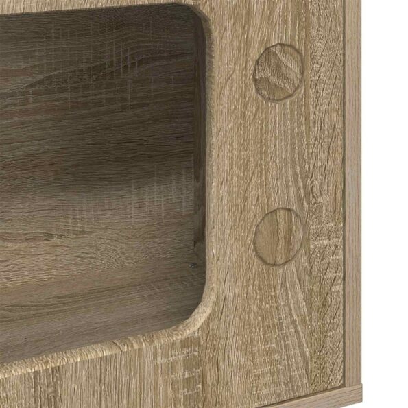 vidaXL Mačka Dom Sonoma 51 x 30 x 52 cm Kompozitné drevo – Obrázok 8