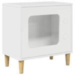 vidaXL Mačka Dom Lesklá biela 51 x 30 x 52 cm Kompozitné drevo – Obrázok 2