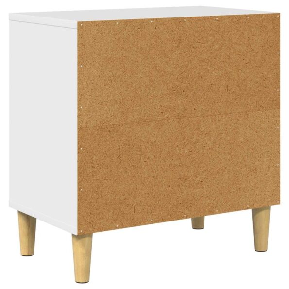 vidaXL Mačka Dom Lesklá biela 51 x 30 x 52 cm Kompozitné drevo – Obrázok 7
