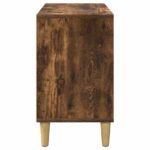 vidaXL Mačka Dom Dymová dub 51 x 30 x 52 cm Kompozitné drevo – Obrázok 6