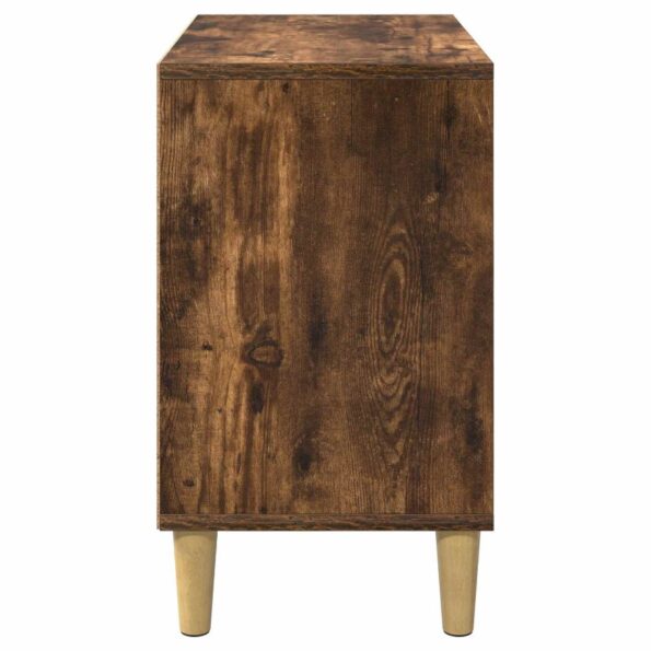 vidaXL Mačka Dom Dymová dub 51 x 30 x 52 cm Kompozitné drevo – Obrázok 6