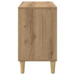 vidaXL Mačka Dom Remeselnícky dub 51 x 30 x 52 cm Kompozitné drevo – Obrázok 6