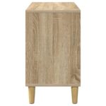 vidaXL Mačka Dom Sonoma 51 x 30 x 52 cm Kompozitné drevo – Obrázok 6