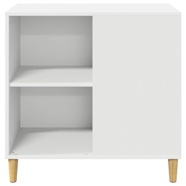 vidaXL Mačka Dom Biela 72 x 42.5 x 70 cm Kompozitné drevo – Obrázok 6
