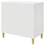 vidaXL Mačka Dom Biela 72 x 42.5 x 70 cm Kompozitné drevo – Obrázok 8