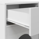 vidaXL Mačka Dom Biela 72 x 42.5 x 70 cm Kompozitné drevo – Obrázok 9