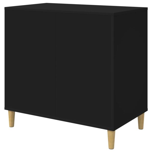 vidaXL Mačka Dom Čierna 72 x 42.5 x 70 cm Kompozitné drevo – Obrázok 8