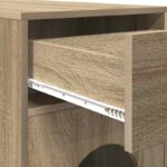 vidaXL Mačka Dom Sonoma 72 x 42.5 x 70 cm Kompozitné drevo – Obrázok 9