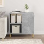 vidaXL Mačka Dom Betónová 72 x 42.5 x 70 cm Kompozitné drevo – Obrázok 4