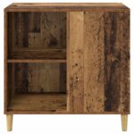 vidaXL Mačka Dom Staré drevo 72 x 42.5 x 70 cm Kompozitné drevo – Obrázok 6