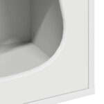 vidaXL Mačka Dom Biela 42,5 x 40 x 53,5 cm Kompozitné drevo – Obrázok 8