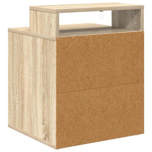 vidaXL Mačka Dom Sonoma 42,5 x 40 x 53,5 cm Kompozitné drevo – Obrázok 7
