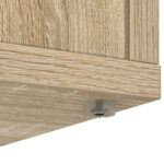 vidaXL Mačka Dom Sonoma 42,5 x 40 x 53,5 cm Kompozitné drevo – Obrázok 9
