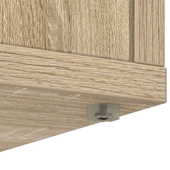 vidaXL Mačka Dom Sonoma 42,5 x 40 x 53,5 cm Kompozitné drevo – Obrázok 9