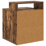 vidaXL Mačka Dom Dymová dub 42,5 x 40 x 53,5 cm Kompozitné drevo – Obrázok 7