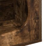 vidaXL Mačka Dom Dymová dub 42,5 x 40 x 53,5 cm Kompozitné drevo – Obrázok 8