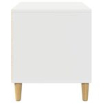 vidaXL Psí dom Biela 44 x 42 x 49 cm Kompozitné drevo – Obrázok 6