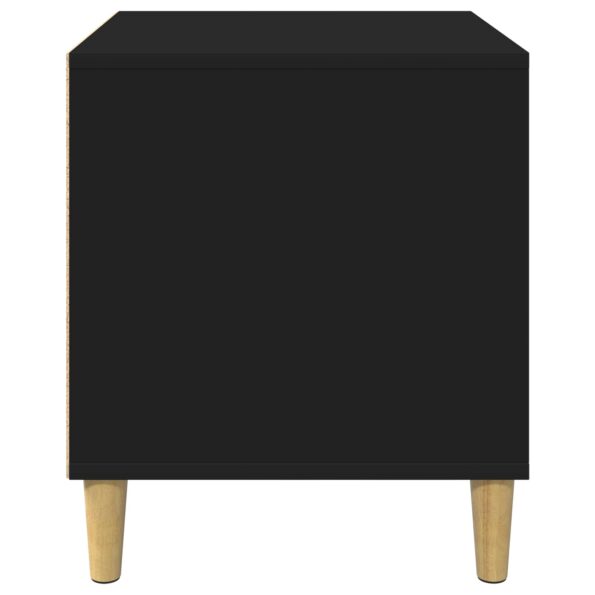 vidaXL Psí dom Čierna 44 x 42 x 49 cm Kompozitné drevo – Obrázok 6