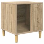 vidaXL Psí dom Sonoma 44 x 42 x 49 cm Kompozitné drevo – Obrázok 2