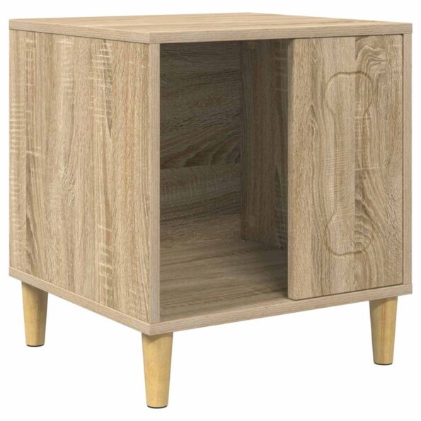 vidaXL Psí dom Sonoma 44 x 42 x 49 cm Kompozitné drevo – Obrázok 2