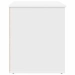 vidaXL Mačka Dom Biela 53 x 52 x 62 cm Kompozitné drevo – Obrázok 7