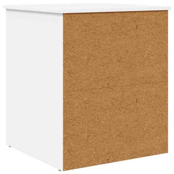 vidaXL Mačka Dom Biela 53 x 52 x 62 cm Kompozitné drevo – Obrázok 8