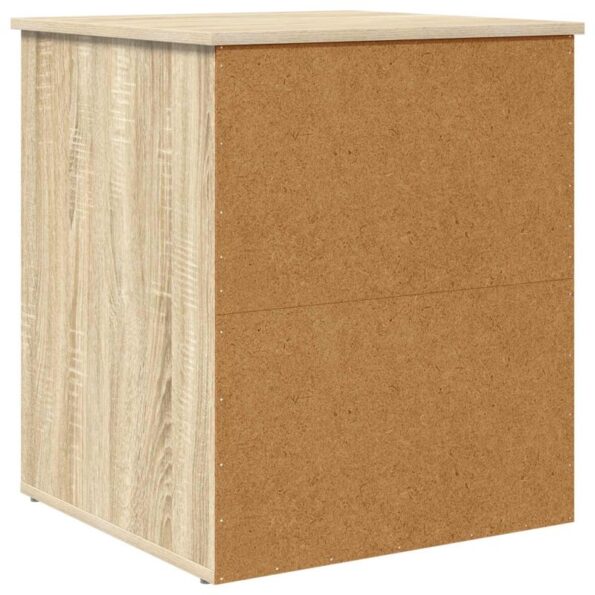 vidaXL Mačka Dom Sonoma 53 x 52 x 62 cm Kompozitné drevo – Obrázok 8