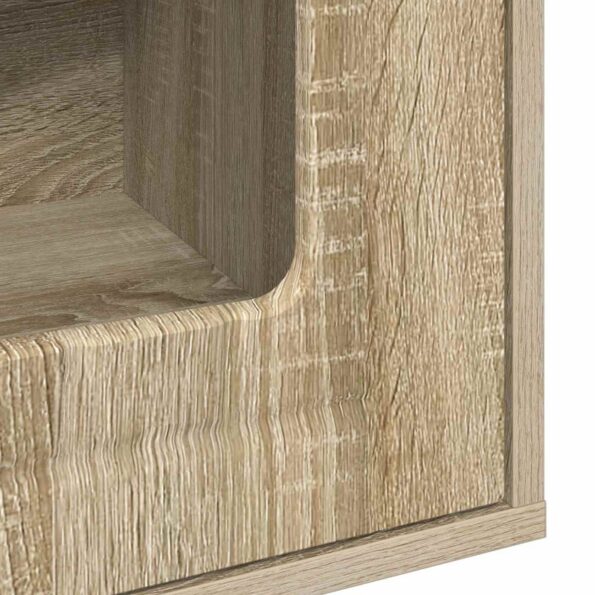 vidaXL Mačka Dom Sonoma 53 x 52 x 62 cm Kompozitné drevo – Obrázok 9