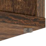 vidaXL Mačka Dom Dymová dub 53 x 52 x 62 cm Kompozitné drevo – Obrázok 10