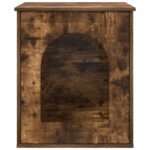 vidaXL Mačka Dom Dymová dub 53 x 52 x 62 cm Kompozitné drevo – Obrázok 6