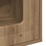 vidaXL Mačka Dom Remeselnícky dub 53 x 52 x 62 cm Kompozitné drevo – Obrázok 9