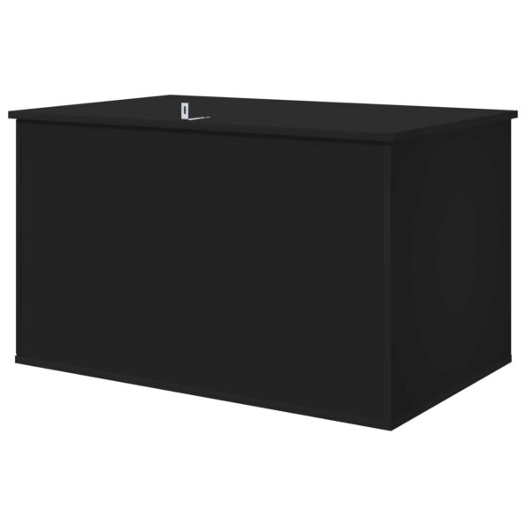 vidaXL Mačka Dom Čierna 85 x 55 x 50,5 cm Kompozitné drevo – Obrázok 9