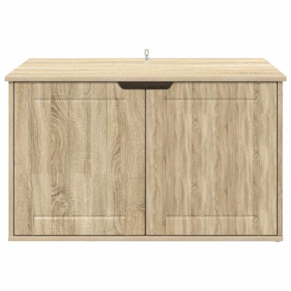 vidaXL Mačka Dom Sonoma 85 x 55 x 50,5 cm Kompozitné drevo – Obrázok 7