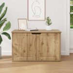 vidaXL Mačka Dom Remeselnícky dub 85 x 55 x 50,5 cm Kompozitné drevo – Obrázok 4