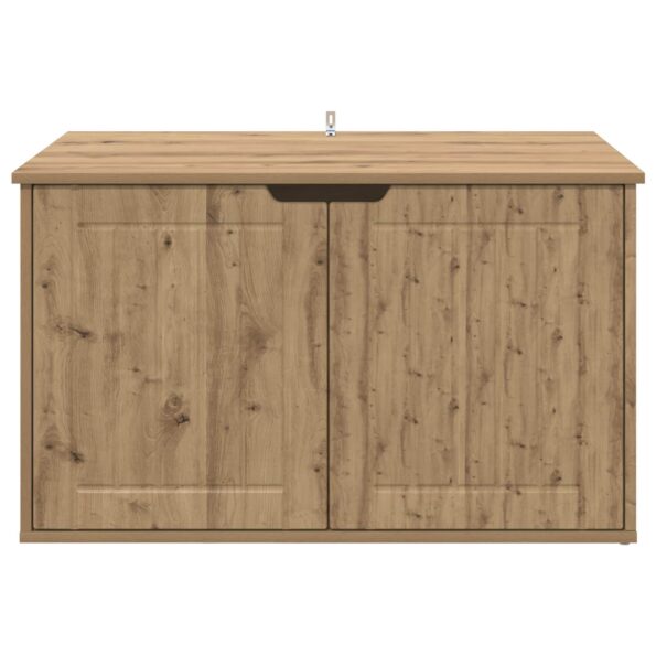 vidaXL Mačka Dom Remeselnícky dub 85 x 55 x 50,5 cm Kompozitné drevo – Obrázok 7