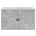 vidaXL Mačka Dom Betónová 85 x 55 x 50 cm Kompozitné drevo – Obrázok 7