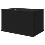 vidaXL Mačka Dom Čierna 85 x 55 x 50 cm Kompozitné drevo – Obrázok 8