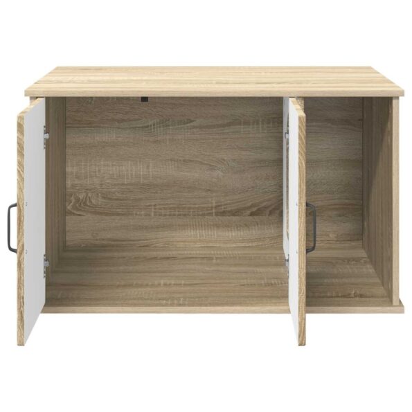 vidaXL Mačka Dom Sonoma 85 x 55 x 50 cm Kompozitné drevo – Obrázok 5