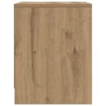 vidaXL Nočný stolík Remeselnícky dub 45 x 34 x 44,5 cm – Obrázok 5