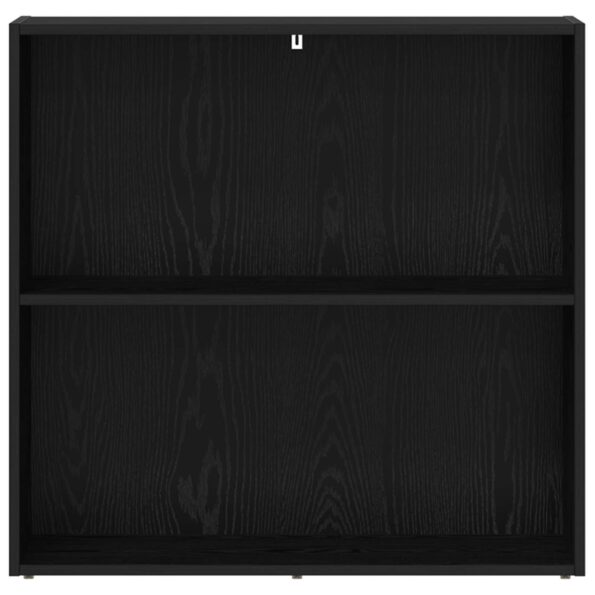 vidaXL Regál na knihy Čierny dub 60 x 30 x 76.5 cm Kompozitné drevo – Obrázok 4